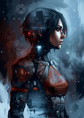 Signalis Elster Android Portrait