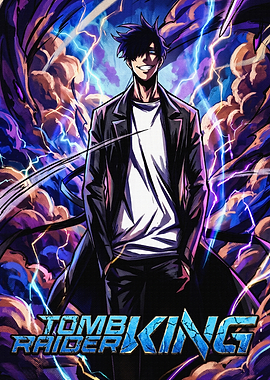 Tomb Raider King Anime Poster