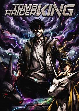 Tomb Raider King Anime Poster