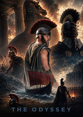 The Odyssey Epic Greek War Poster