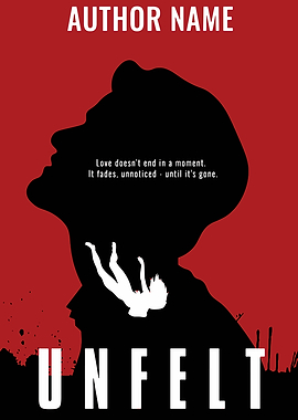 Unfelt Book Cover Design