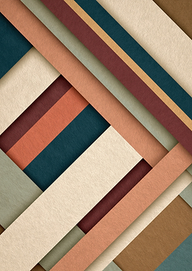 Abstract Geometric Paper Layered Background