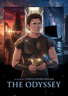 The Odyssey Christopher Nolan Movie Poster