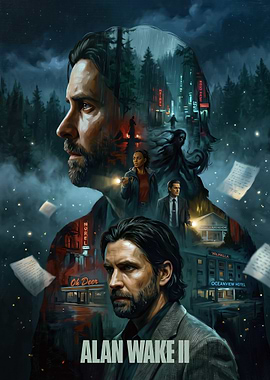 Alan Wake 2 Game Poster