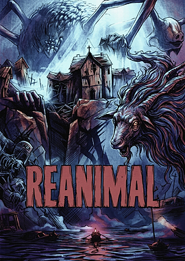 Reanimal Horror Game Poster Art