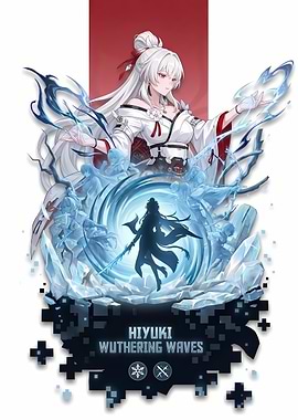 Hiyuki Wuthering Waves Character Art