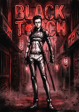 Black Torch Manga Cover Art