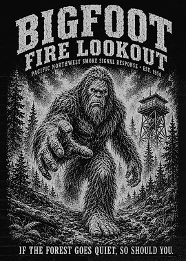 Bigfoot Fire Lookout: Pacific Northwest Watch