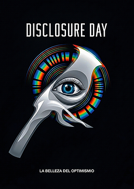 Disclosure Day Abstract Eye Poster
