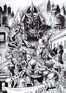 TMNT vs Shredder - The Battle for New York
