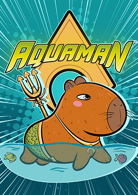 Capybara King of Atlantis
