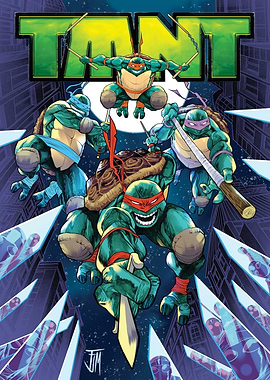 TMNT - Moonlit Rooftops