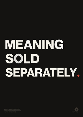 Meaning Sold Separately
