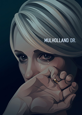 Mulholland Drive Minimalist Movie Poster