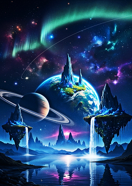 Aurora Falls Beyond the Stars