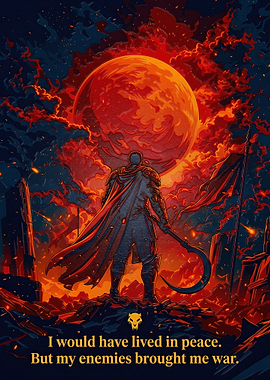 Darrow O'Lycander Red Rising Poster