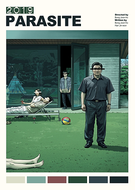 Parasite (2019) — Minimalist Movie Poster