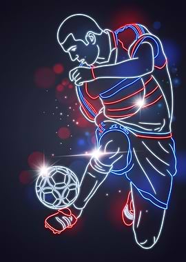 Neon zidane