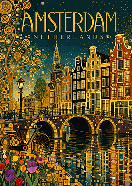 Amsterdam Netherlands Poster