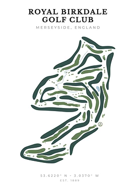 Royal Birkdale Golf Club Course Map