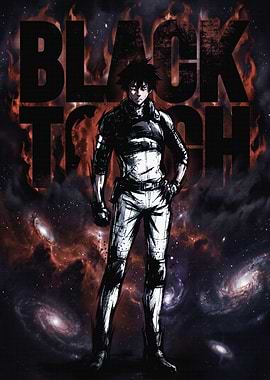 Black Torch Manga Cover Art