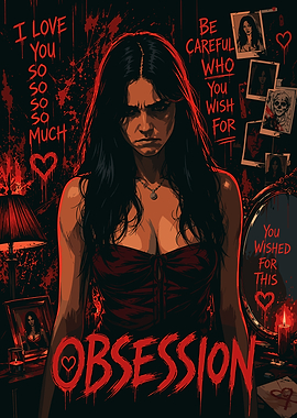 Dark Obsession Horror Movie Poster
