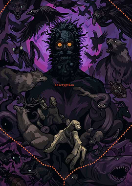Inscryption Game Poster Art