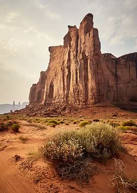 Monument Valley Desert Landscape