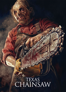 Leatherface Texas Chainsaw Horror Poster