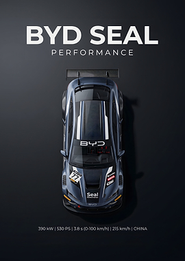 BYD Seal Performance Racing Car