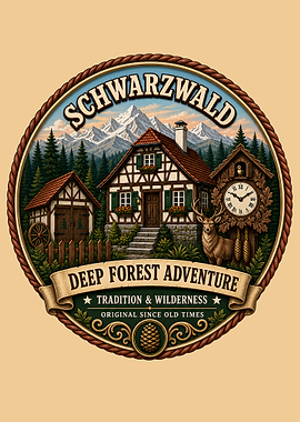 Schwarzwald Deep Forest Adventure Germany Nature