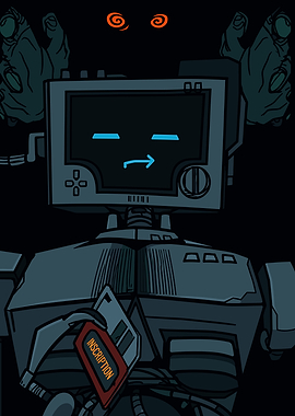 Inscryption P03 Robot Character Art