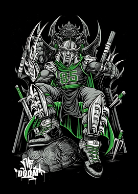 MF DOOM Shredder Throne Mashup