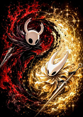 Hollow Knight Yin Yang Duel