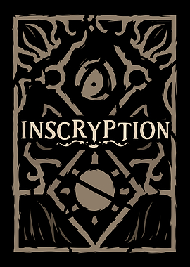 Inscryption Game Logo Graphic