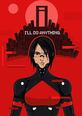 Signalis Elster Cyberpunk Fan Art