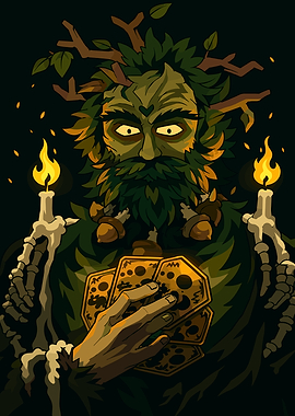 Leshy from Inscryption Game Art