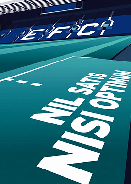 Everton FC Goodison Park Stadium Art