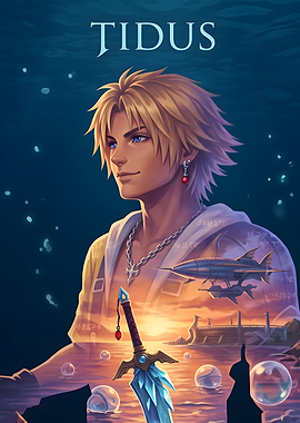 Tidus Final Fantasy X Digital Art