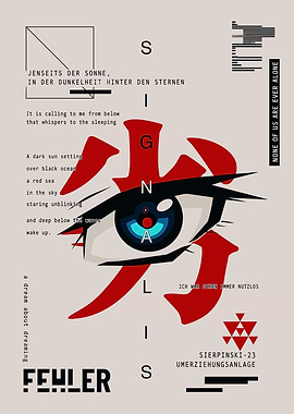 Signalis Game Poster Art