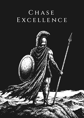 Chase Excellence Spartan Warrior Art Print