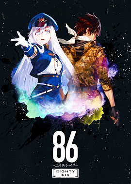 86 Eighty-Six Anime Poster