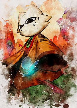 Yi Nine Sols Watercolor