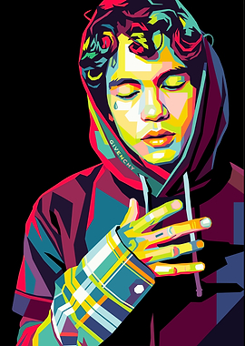 Dominic Fike Pop Art Portrait
