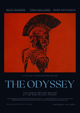 The Odyssey Christopher Nolan Movie Poster