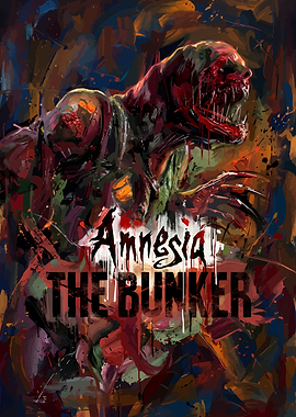 Amnesia The Bunker Horror Game Poster