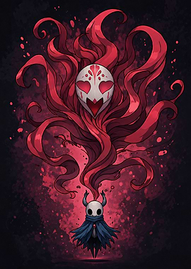 Hollow Knight and Nightmare King Grimm