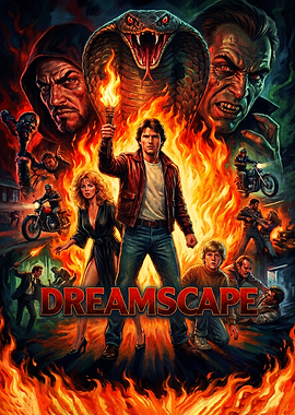 Dreamscape Movie Poster Art
