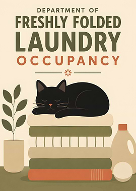 Department of Freshly Folded Laundry Occupancy