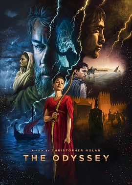 The Odyssey Christopher Nolan Movie Poster